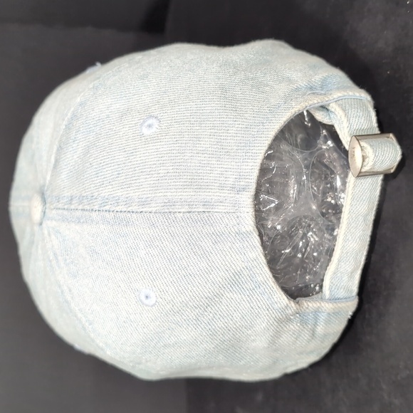 Kbethos Classics , Blank Light Denim Wash Ball Cap. - Picture 4 of 7